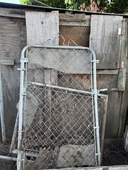 Chain Fence Door