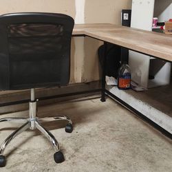 Ashley Furniture L Desk With Chair