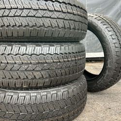 255 55 20 BRIDGESTONE DUELER AT NEW TAKE OFF TIRES 