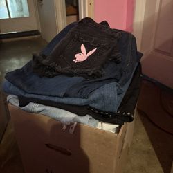 Box Of Women’s Men’s Clothes Bundle 