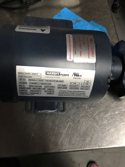 Haight pumps motor