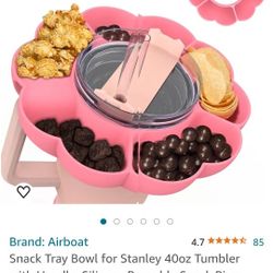 New In Package.  For 40oz Stanley Cup. Might Fit Other 40oz Cups. " SNACK TRAY" Not Sure. See Photos.  Cash Pickup Only 