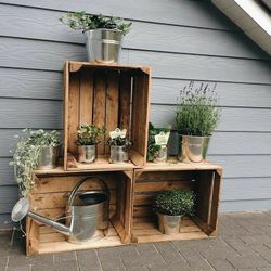 Rustic Wooden Crates for Party Decor, Baby Showers & Photo Shoots ($5)
