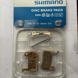 New: Shimano M06 Metal Brake Pad for Bicycle