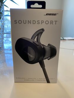 Bose Sound Sport Wireless Bluetooth Android And Apple Compatible Head Phones