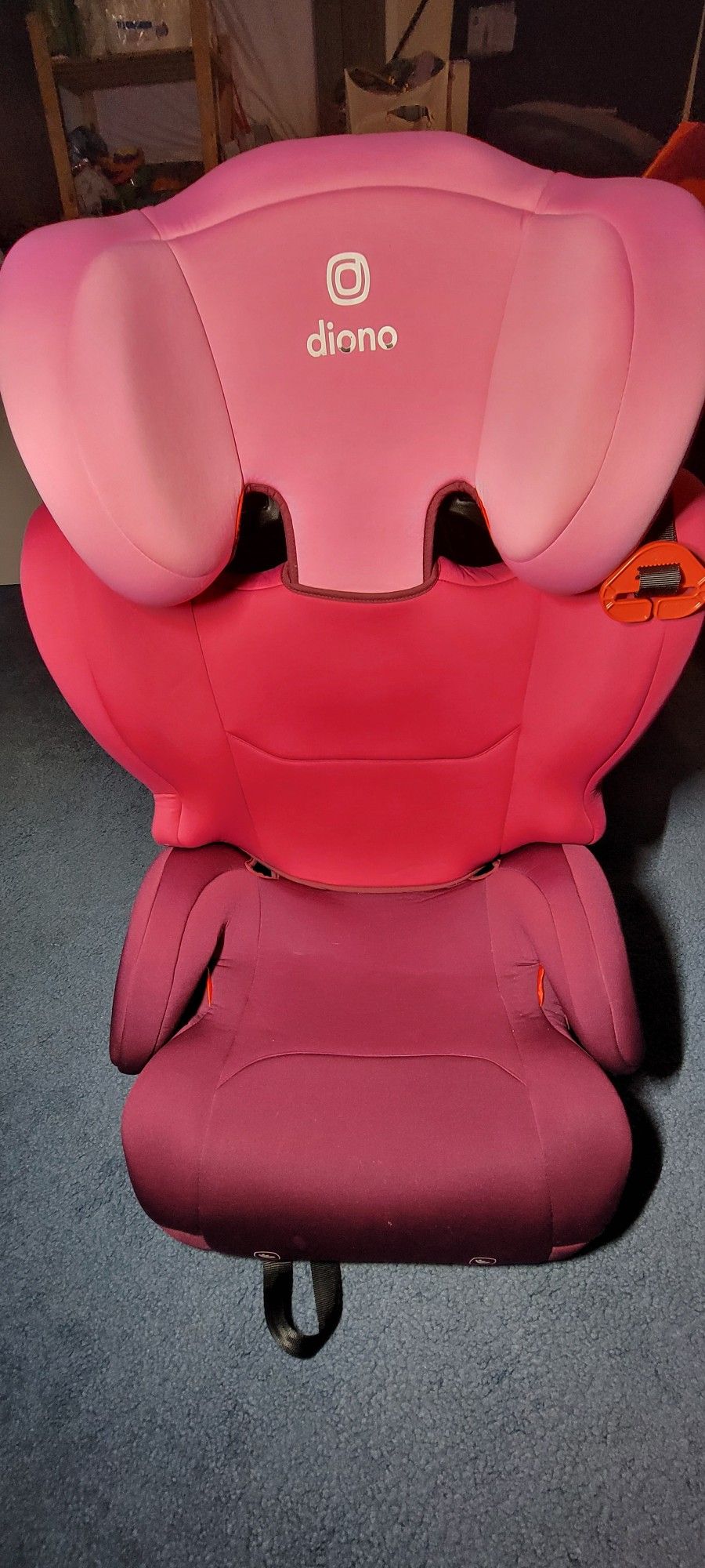 diono cambria 2XL pink car booster seat