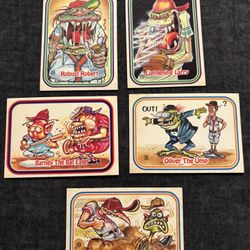 Little Green Men (Vintage Cards)