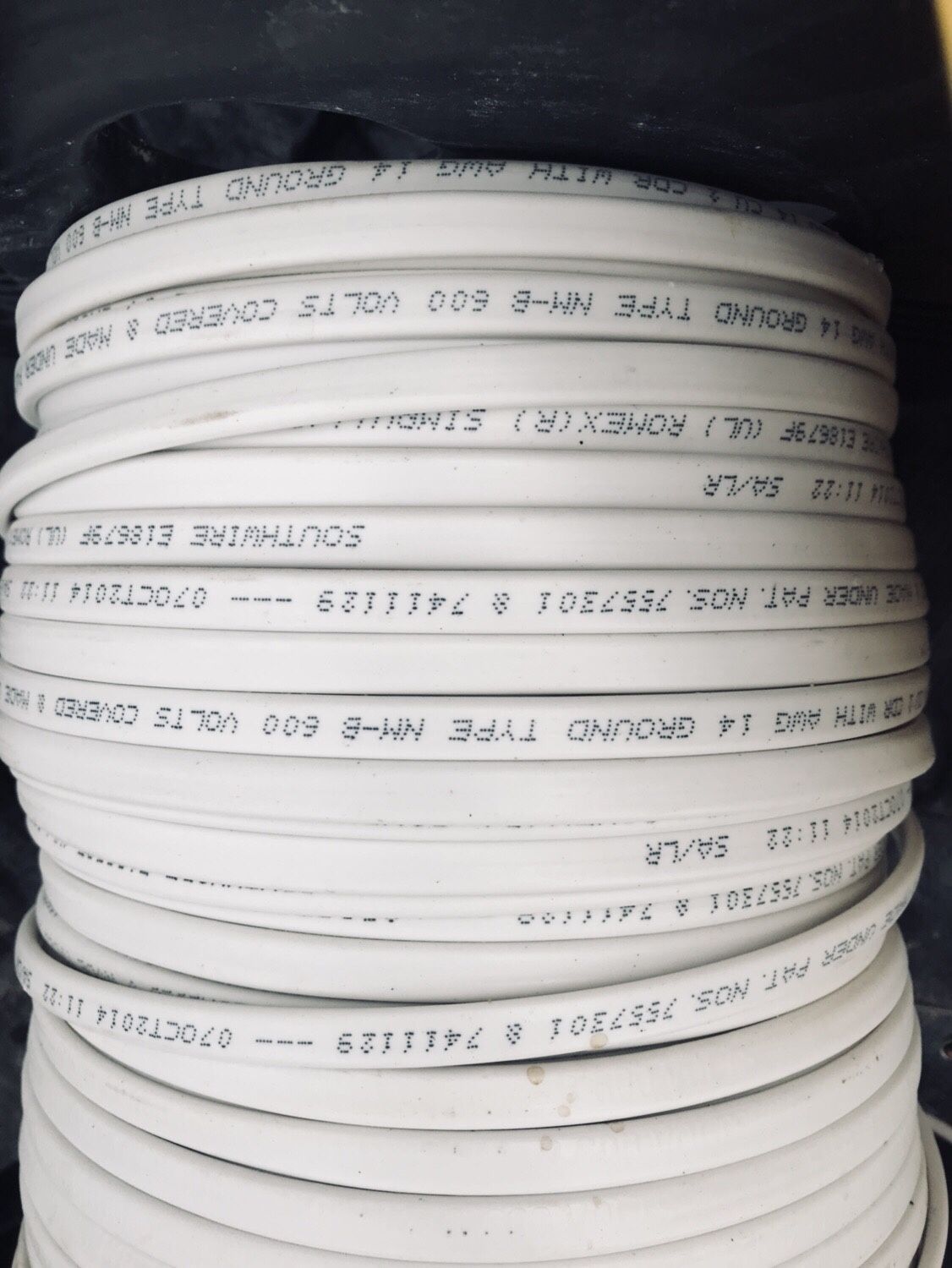 ELECTRICAL WIRING SOUTHWIRE type nm-B E18679