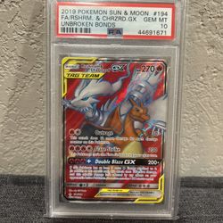 Tag Team Reshiram & Charizard PSA 10