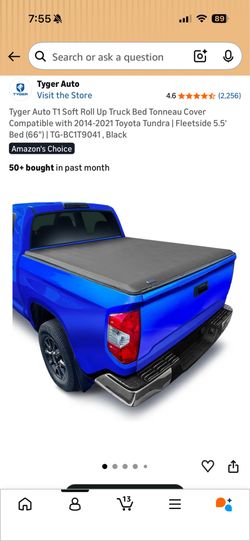 Tyger Roll Up Tonneau Cover