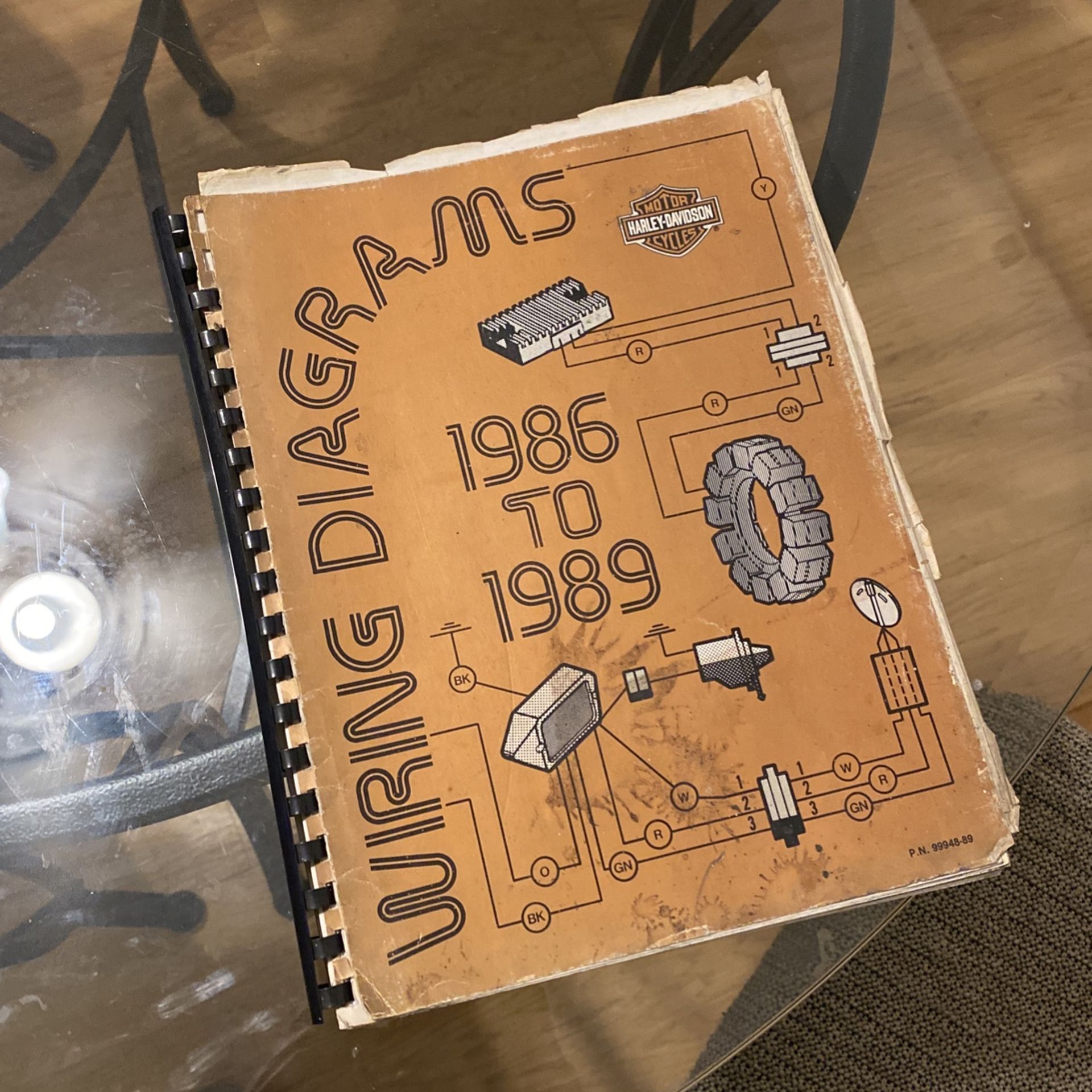 1986 To 1989 Harley Wiring Diagrams