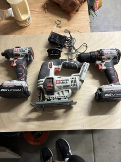 Porter Cable Drills And Jig Saw