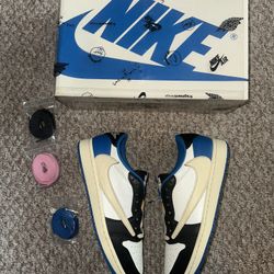 Nike Jordan 1 Og Travis Scott Low “Fragment” Size 9❤️‍🔥 (Worn 3x) ‼️