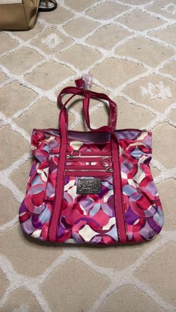 Coach Poppy Tote Bag