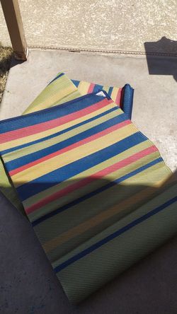 Manta para exterior reversible