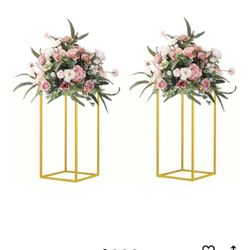 Golden Flower Stands 