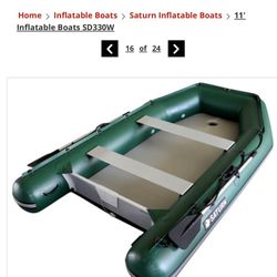 Saturn Heavy Duty Inflatable Boat