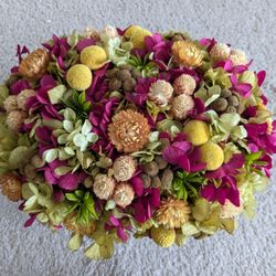 Dried Floral Tabletop Centerpiece