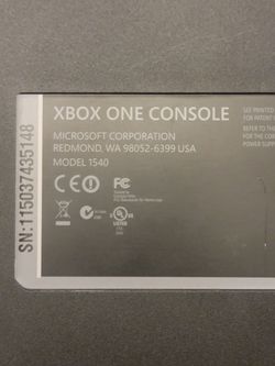 Xbox One Bundle  Parts Only