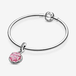 Pandora  Pink Birthday Cake Dangle Charm
