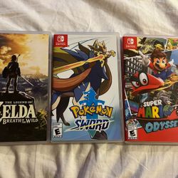 Nintendo Switch GAMES  $46 Each