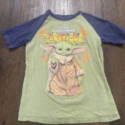Boys Star Wars Yoda Shirt Size 12 #14