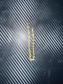 14k Gold rope bracelet