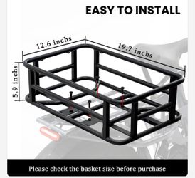 Electric bike basket