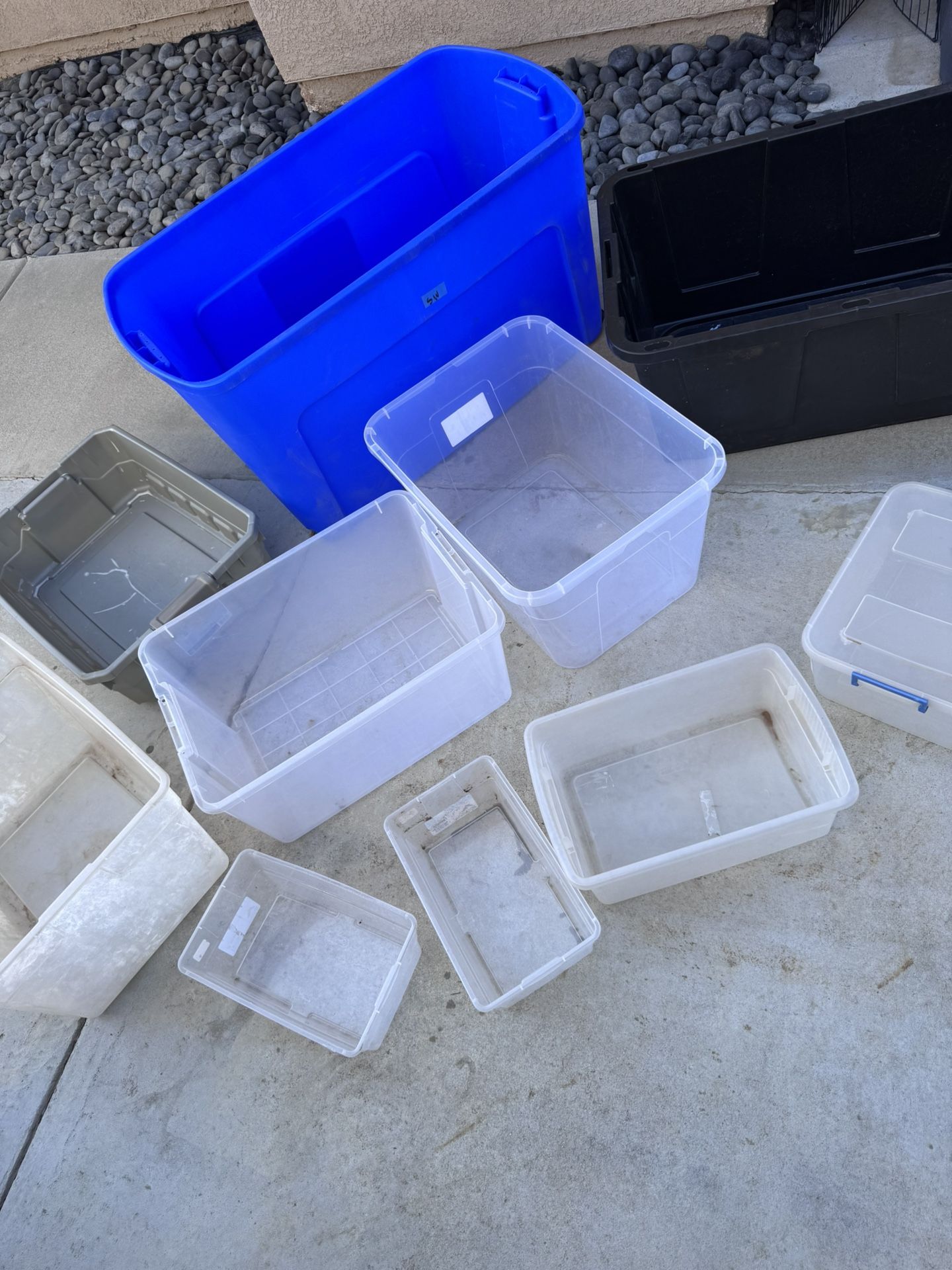 Use 10 Storage Containers No Lids