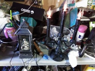 Halloween decor inside and out blowout