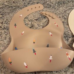 Mushie Silicone bibs