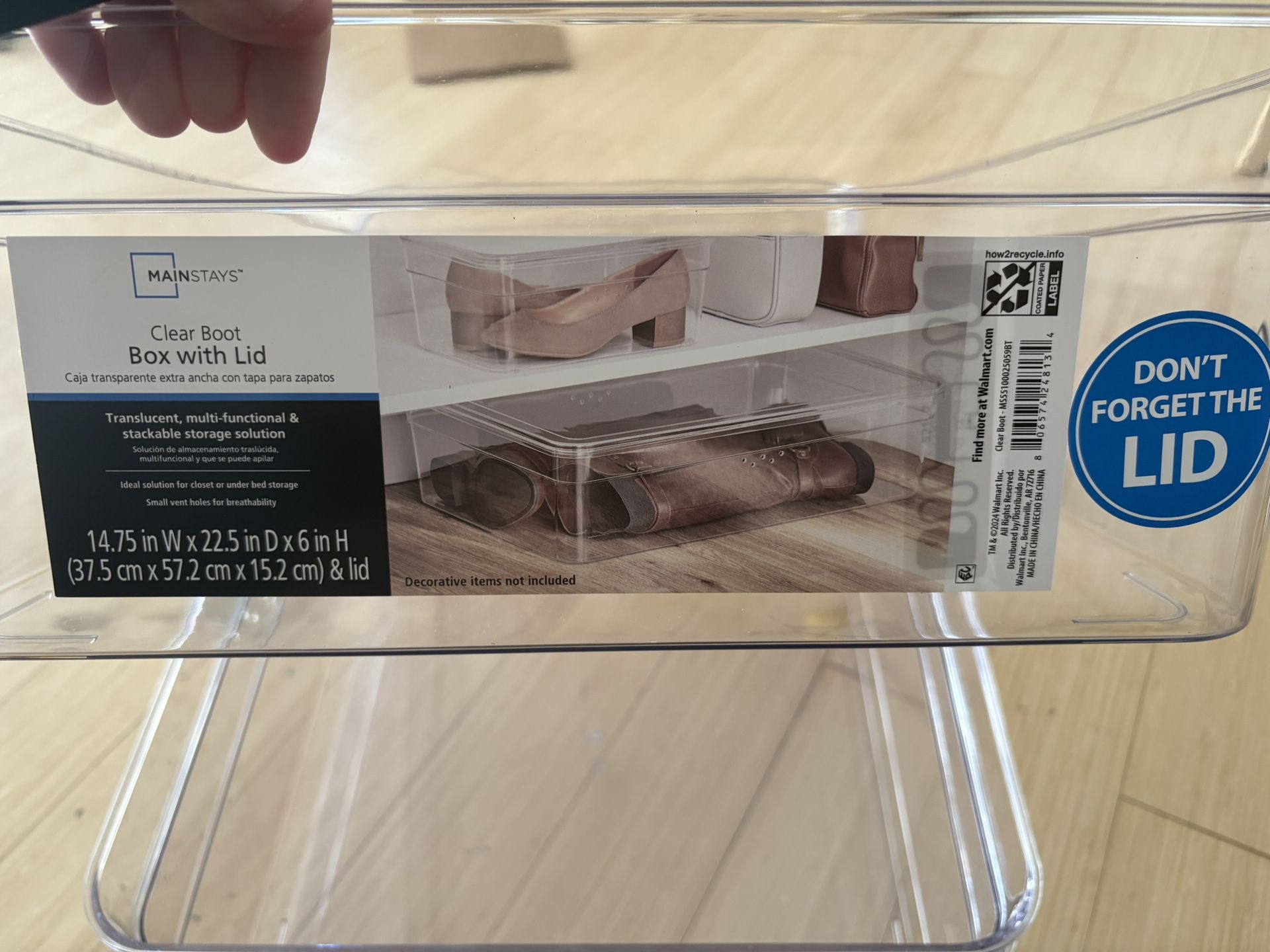 Under Bed/ Boot Storage Boxes