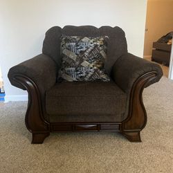 Loveseat Couch & Armchair Set