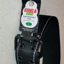 NEW Kong Max Strong Dog Collar L. 📣No Phone Calls