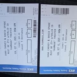 Dana Carvey & David Spade Show