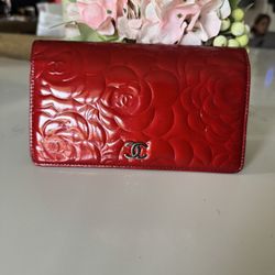 Chanel Camelia Bifold Wallet