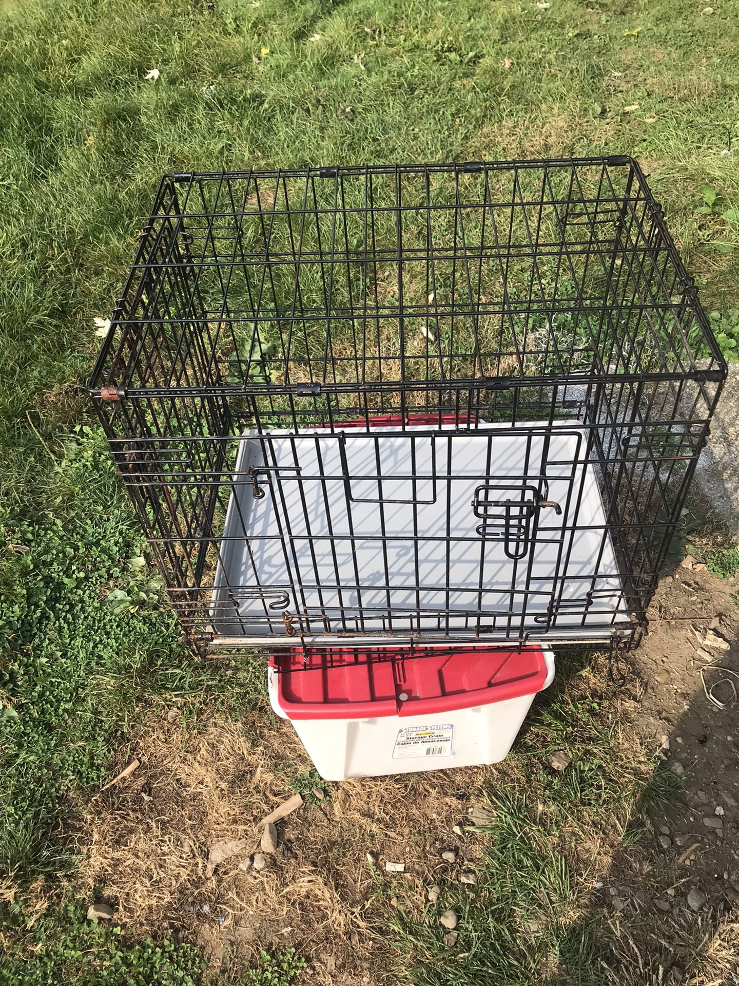 Small Pet Cage With Tray 