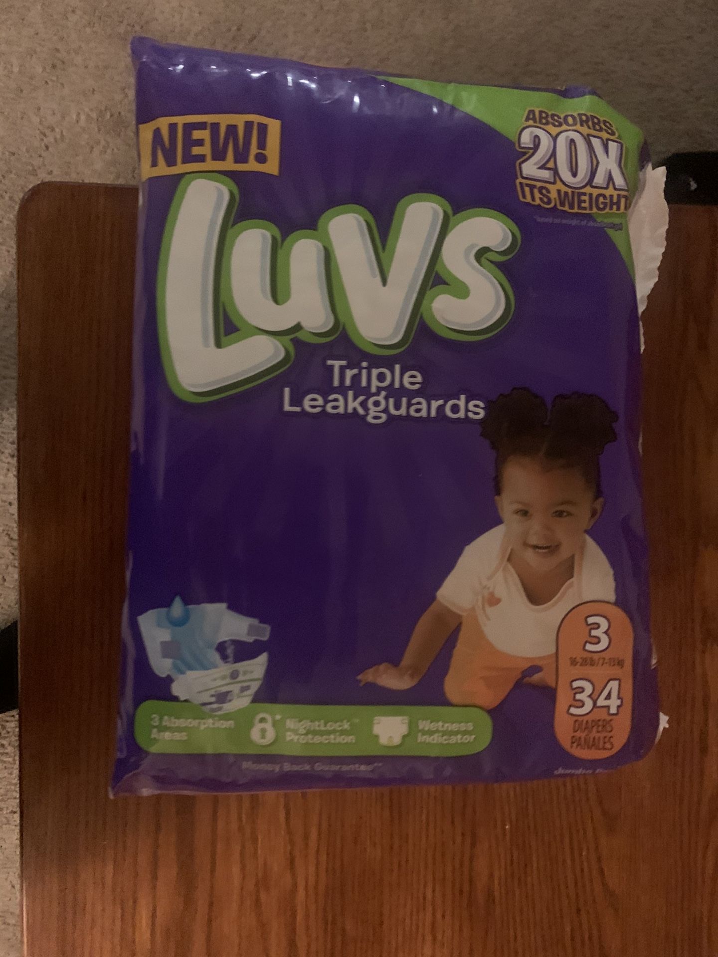 Size 3 diapers - 2 packs