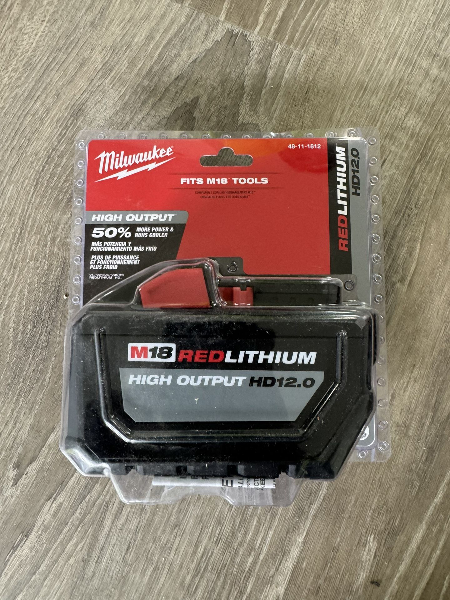 Milwaukee HighOutput Battery
