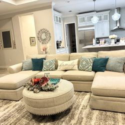 Beautiful Pottery Barn Sectional Sofa 