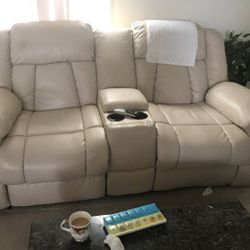 Recliner sofa less than five months old $250