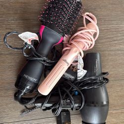     3 Hair Styling Tools Bundle Revlon L’ange BaByliss