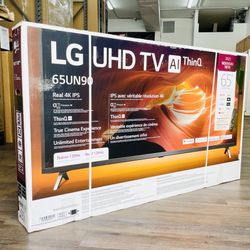 LG 65” 9 SERIES 4K UHD SMART TV 120HZ HDMI 2.1 - IN BOX - $50 DOWN PAYMENT & TAKE IT HOME