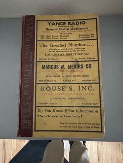 Old school phone books