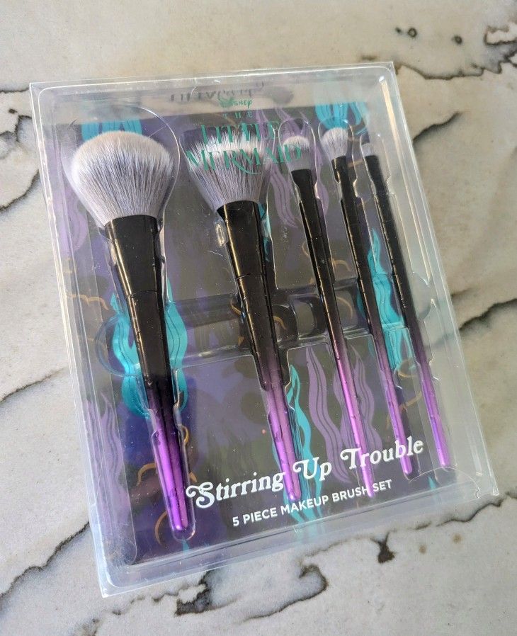Little Mermaid Makeup Brushes