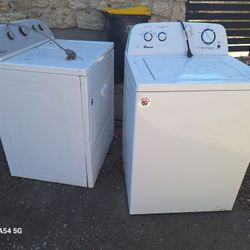Washer and dryer