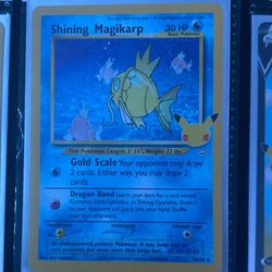 shining magikarp 25th celebration 