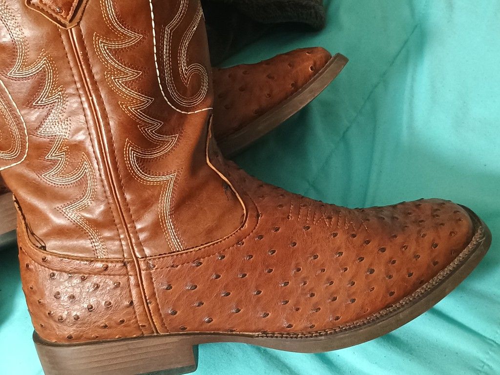 Ostrich Boots
