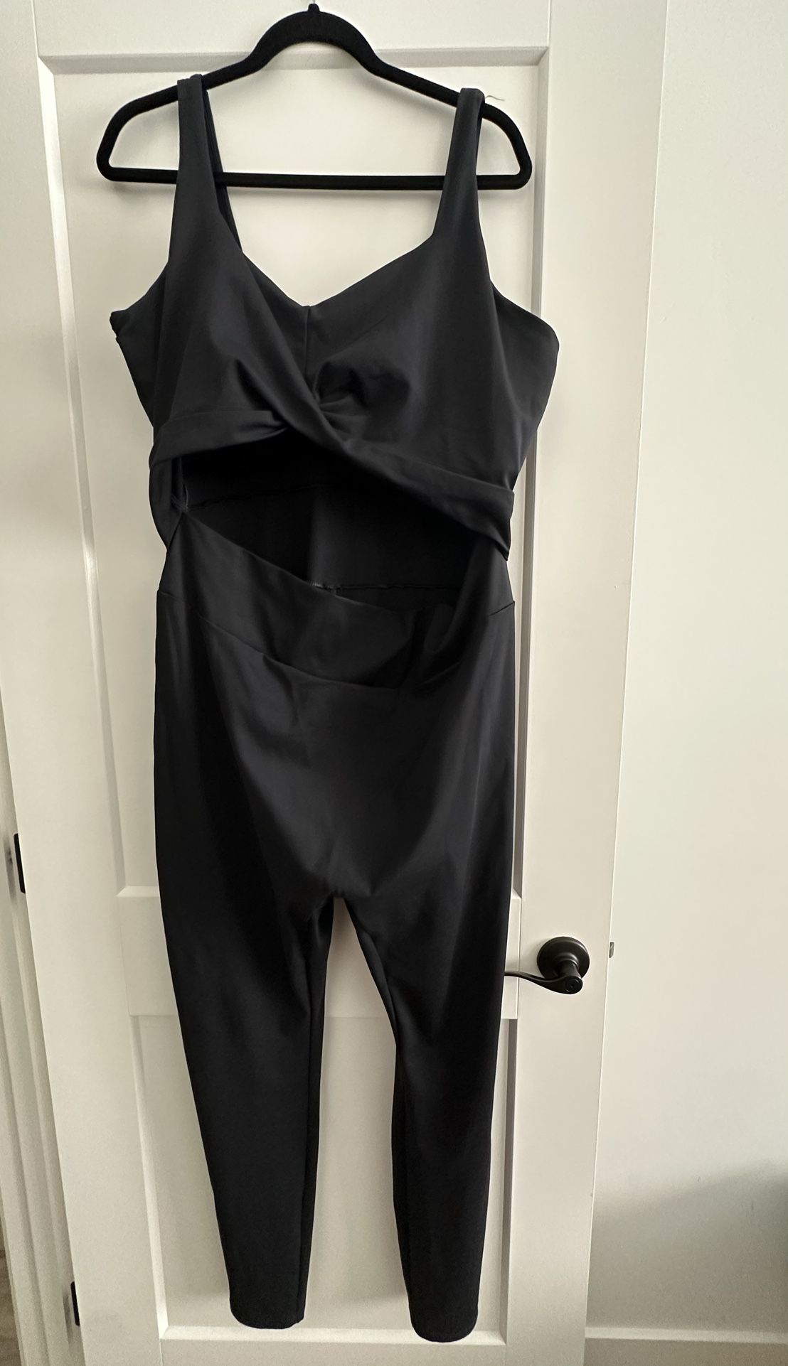 Girlfriend Collective Black Unitard