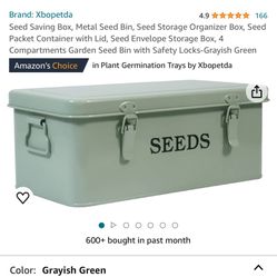 Seed Saving  Box 